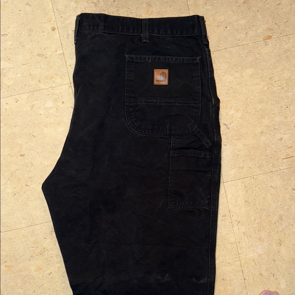 Carhartt Men's Black Cargo Pants